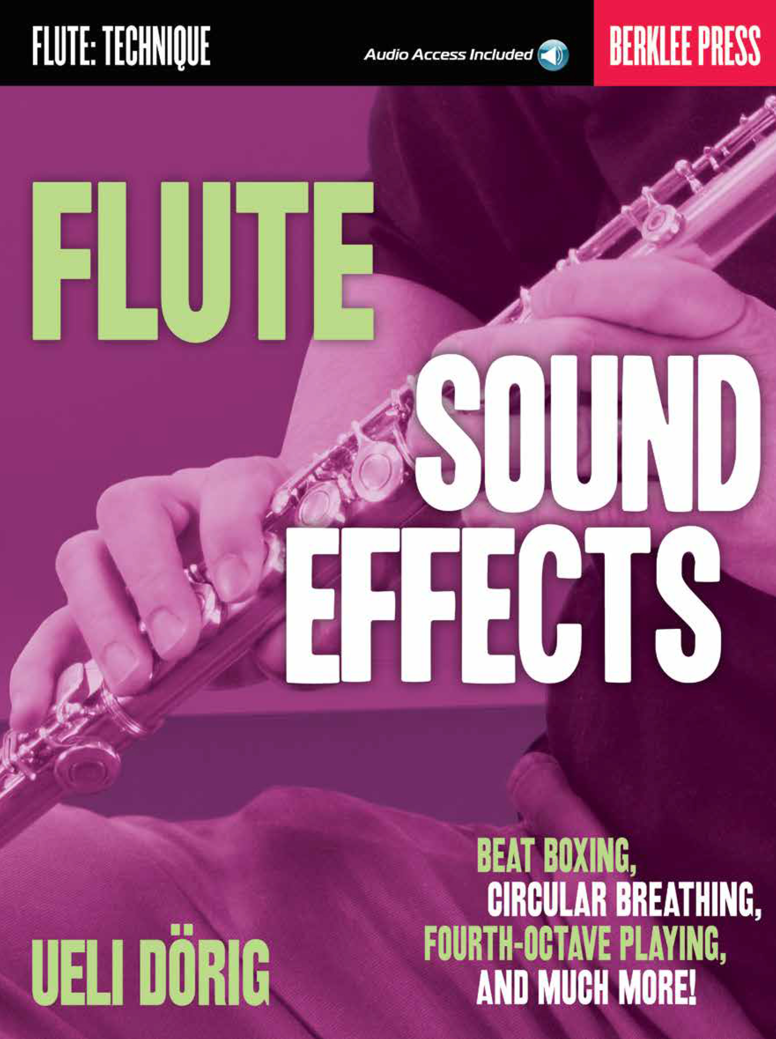 Flute Sound Effects (Front Cover)